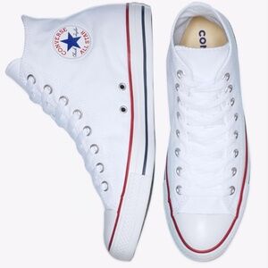 White High-Top Converse